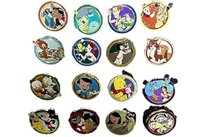 Disney 5 Piece Random Assorted Mystery Pin Pack Best Friends