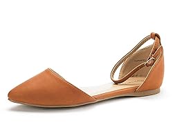 DREAM PAIRS Flapointed Women's Casual D'Orsay