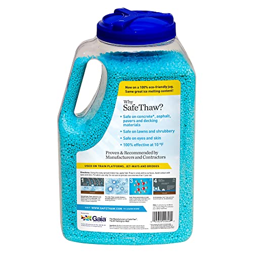 Safe Thaw Industrial Strength 100 Salt ChlorideFree, Pet PawSafe