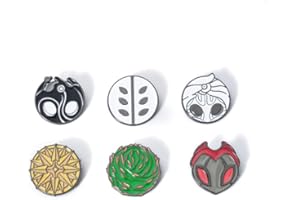 OYSTERBOY 6pcs Hollow Knight Enamel Brooches Pin Cute Backpack for Backpacks Shirts Jeans Jackets Clothing Uniforms Sweaters Gifts Cosplay Costume