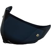 TAOHOM TT-Revo Helmet Visor,Motorcycle Helmet Face Shield Compatible with KYT TT-Revo (Dark Smoke)