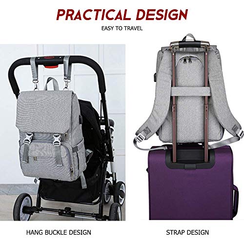 Diaper Bag Backpack, ZIRUNG Multifunction Travel Back Pack Maternity
