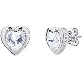 Ted Baker London Han Crystal Heart Stud Earrings For Women