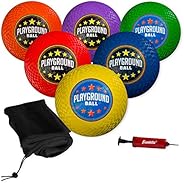 Franklin Sports Playground Balls - Rubber Kickballs and Playground Balls For Kids - Great for Dodgeball, Kickb