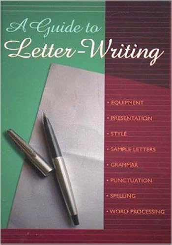 A Guide To Letter Writing Geddes Grosset 9781842053348 Amazon Com Books