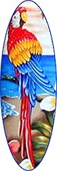 Pacific Legend Men's Parrots Beach Border Hawaiian