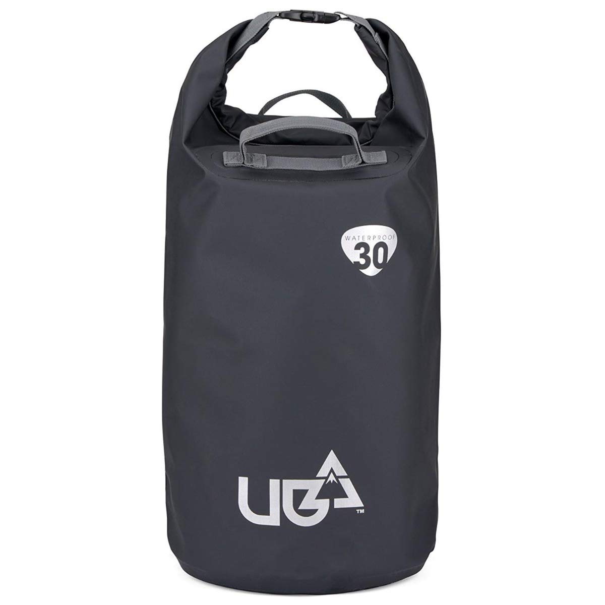 Urban Beach unisex Waterproof Dry Bag, Heavy Duty Floating Water Sport Rucksack, Black, 30 L