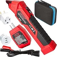NOYAFA NF-827 Circuit Breaker Finder Tool with 3 Accessories &GFCI Outlet Tester, 90-120V AC Circuit Breaker Finder, Quickly 