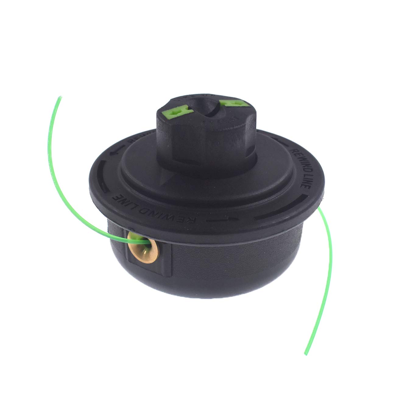 Powerful Tools 1pcs M8 x 1.25 Universal Professional Tap and Go Trimmer Head for Husqvarna Brush Cutter, grass strimmer