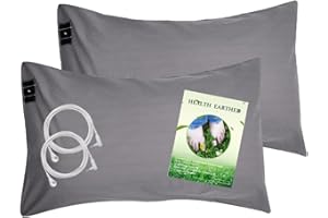 NIULAFR Grounding Pillowcase Silver Grounding Mat for Better Sleep (2pc-20 * 30in)