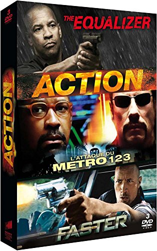 Coffret Action : The Equalizer + L'attaque Du Métro 123 + Faster - Pack