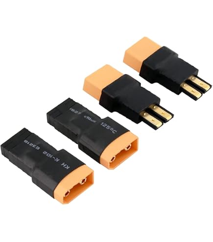CERRXIAN XT90 Lot De 2 Connecteurs De Court-Circuit Femelle - Boucle Double Vers Simple Pour Batterie LiPo RC FPV Accessoire Batterie LiPo RC FPV CERRXIAN XT90 Lot De 2 Connecteurs De Court-Circuit Femelle - Boucle Double Vers Simple Pour Batterie LiPo RC FPV Accessoire Batterie LiPo RC FPV