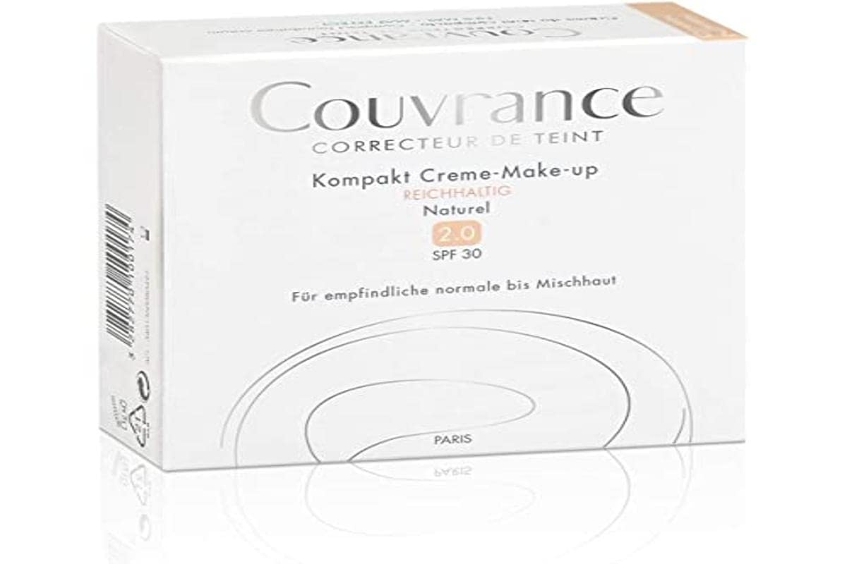 Avene Couvrance Compact Tinted cream SPF30, 2.0 Natural