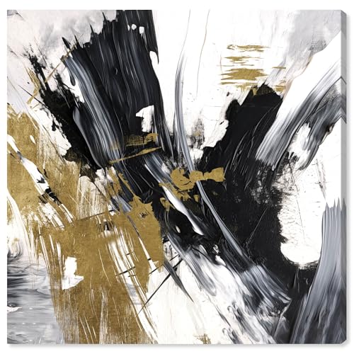 Toutes Abstract Canvas Black And White Abstract Art By Notoriart, Gallery Wrapp…