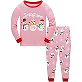 Popshion Toddler Boys Christmas Pajamas Cotton Long Sleeve Christmas PJs Holiday Xmas Jammies