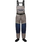 Raprance Breathable Stockingfoot Fishing Chest Wader Fly Fishing Waders for Men
