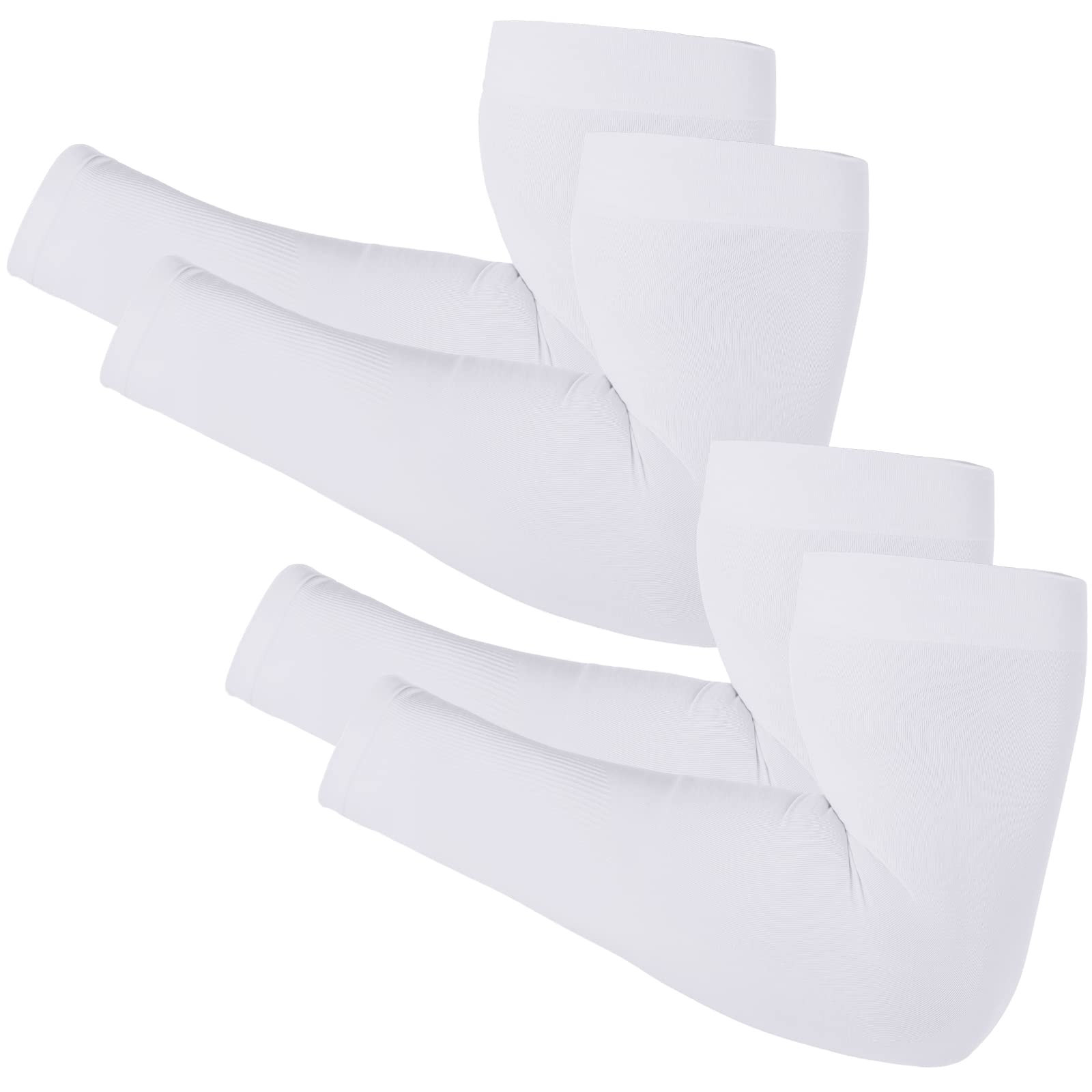 Photo 1 of Newbyinn Arm Sleeves for Men Women, Size L - XL, UV Sun Protection Sleeve to Cover Tattoo, Cooling Compression Arm Cover