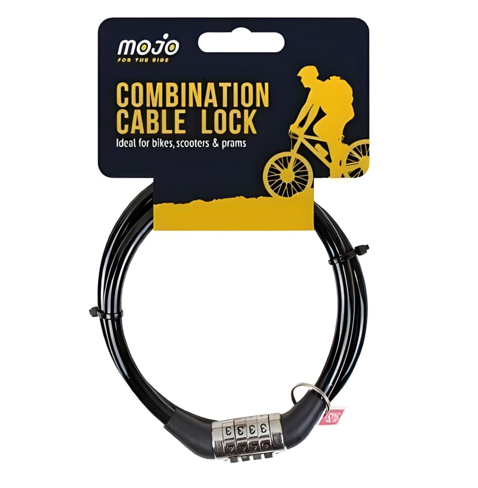 Bike Locks Heavy Duty Bicycle Chain 4 Digit Code Combination Lock for Bike Scooters Door Gate Fence 730mm Length Reinforced Cycle Lock Multi Purpose