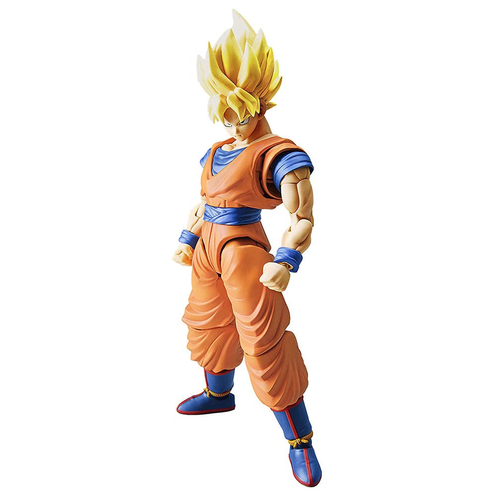Bandai Hobby Figure-Rise Standard Super Saiyan Son Goku "Dragon Ball Z" Building Kit, 8 Inches