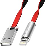 AGVEE [3 Pack 4ft] for iPhone Charger Cable, 3A Fast Soft Breathing LED Lightning Charging Cord Data Wire for iPhone 11 Pro X