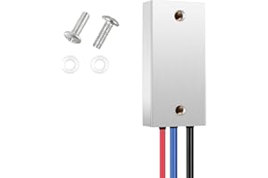 Exqutoo 2.0kw 110V 18A 60Hz Soft Starter, Soft Start Module, Soft Start Relay for Table Saw, Disk Saw, Grooving Machines, Angle Grinders, Cutting Machines etc, Externally Mounted