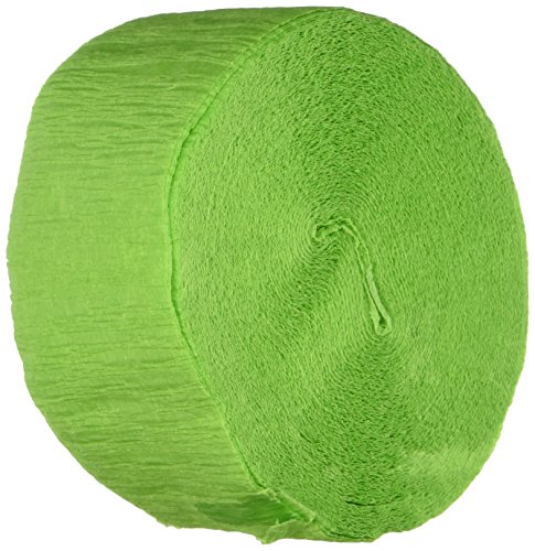 Beistle 55336-LG FR Festive Crepe Streamer, 85-Feet