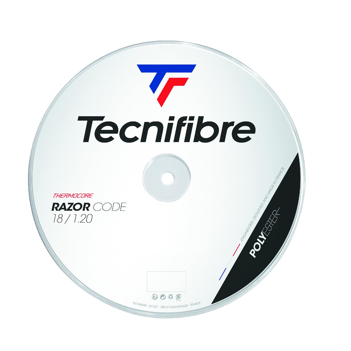 Tecnifibre Razorcode Tennis String 1.30 Carbon - 12m Set