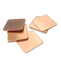 Easycargo 20pcs 20mm Copper Pad Shim Thermal Pad