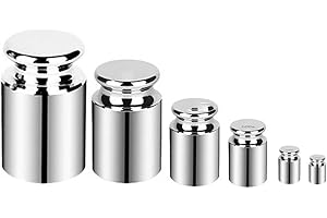 ZANGBOER Calibration Weights, Calibration Gram Scale Weight for Digital Scale, Gram Scale Balance, Jewelry Scale