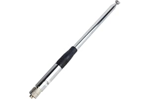HYSHIKRA Quansheng Telescopic 27Mhz CB Antenna, 11Meter 9-51inches Antenna with SMA-Female Connector for QuanSheng UVK5 UVK5(8) TK-11(8) TK-11(5) CB Radio Walkie-Talkie