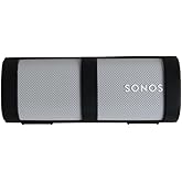 Hermitshell Silicone Carrying Case Replacement for Sonos Roam 2 / Sonos Roam Portable Waterproof Bluetooth Speaker (Black)