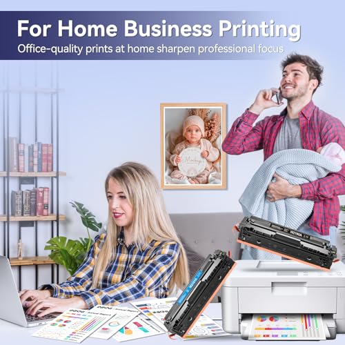 219A (Mit Chip) Kompatible für 219X 219A Toner Set für HP Color LaserJet Pro MFP 3302FDWG 3302FDW 3302SDW 3302SDWG 3302SDWG 3302FDN 3302FDNG 3202DN 3202DW für W2190A W2191A W2192A W2193A,4er-Pack