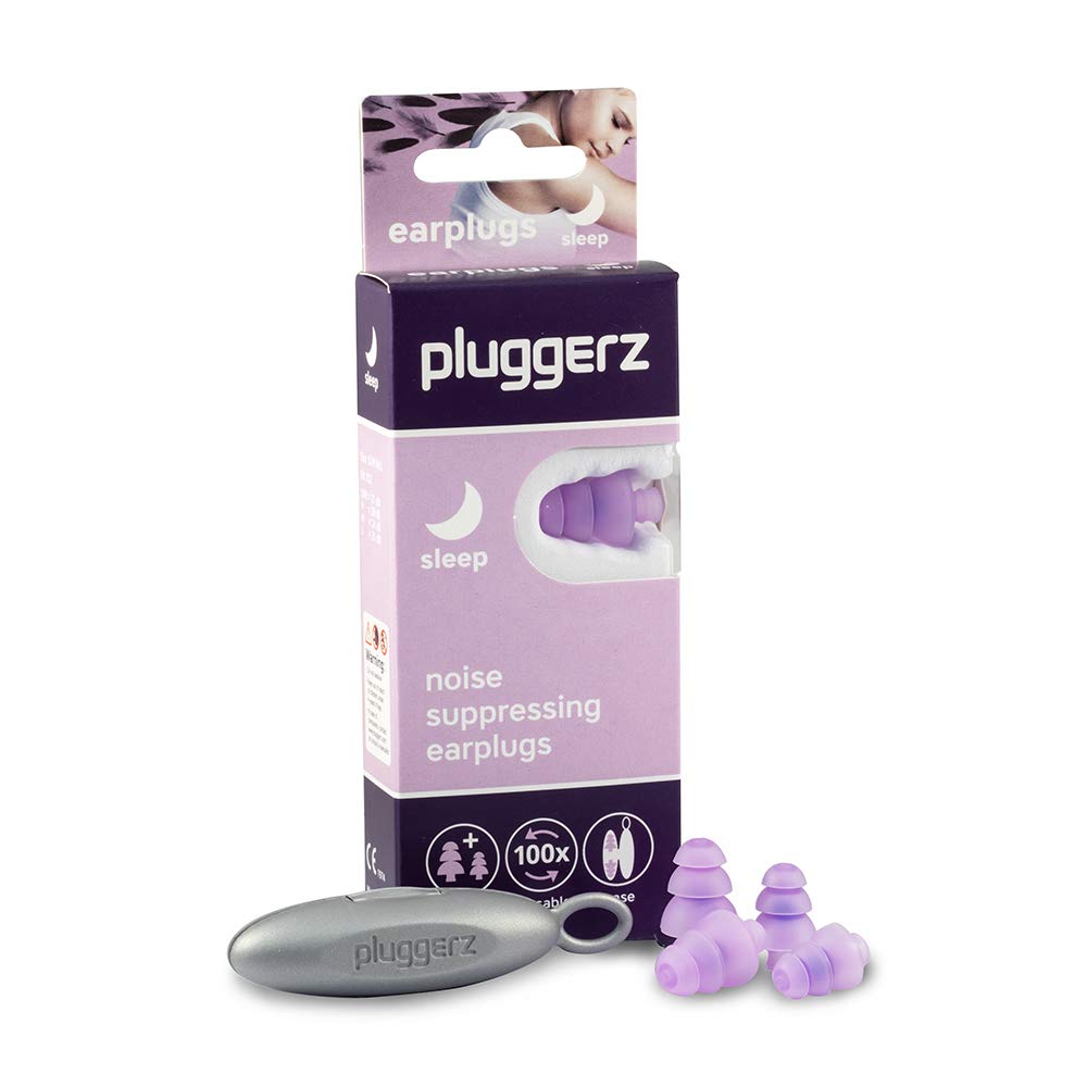 Pluggerz Earplugs Sleep, Purple