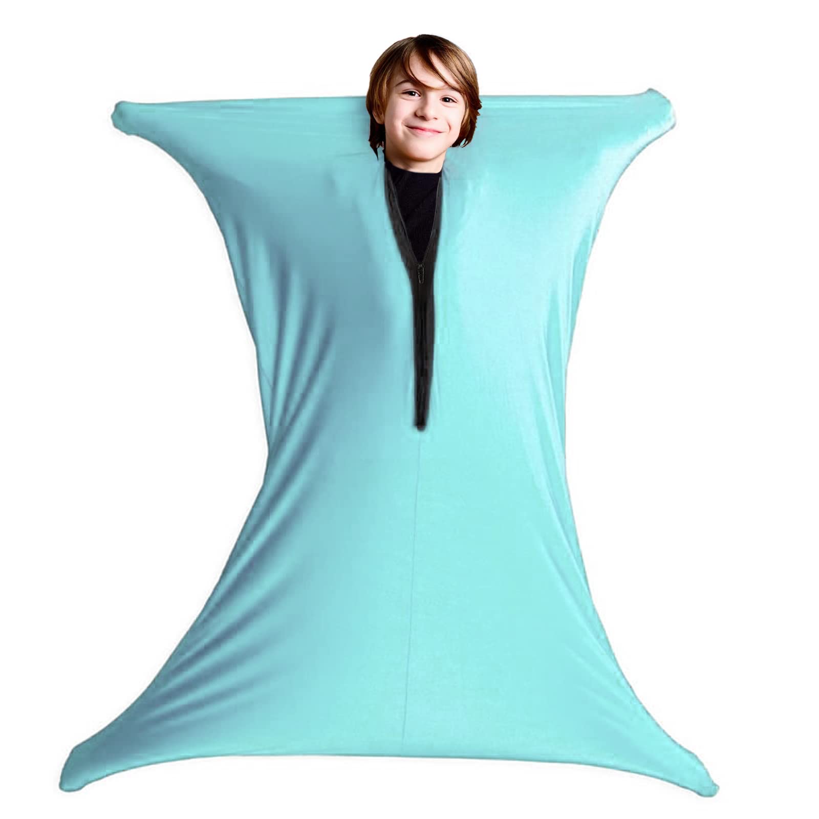 Runmeihe Sensory Body Sock for Kids, 47"x27" Full-Body Wrap Stretchy Body Sox to Relieve Stress for Children with Autism, Anxiety