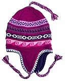 Reversible Peruvian Beanie Knitted with Alpaca