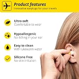 Alpine FlyFit Earplugs for Flying 17 dB Regulate Air Pressure Reusable view 5
