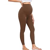wirarpa Women's Maternity Leggings Over The Belly Pregnancy Yoga Pants Buttery Workout Activewear 25"