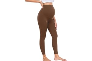 wirarpa Women's Maternity Leggings Over The Belly Pregnancy Yoga Pants Buttery Workout Activewear 25"
