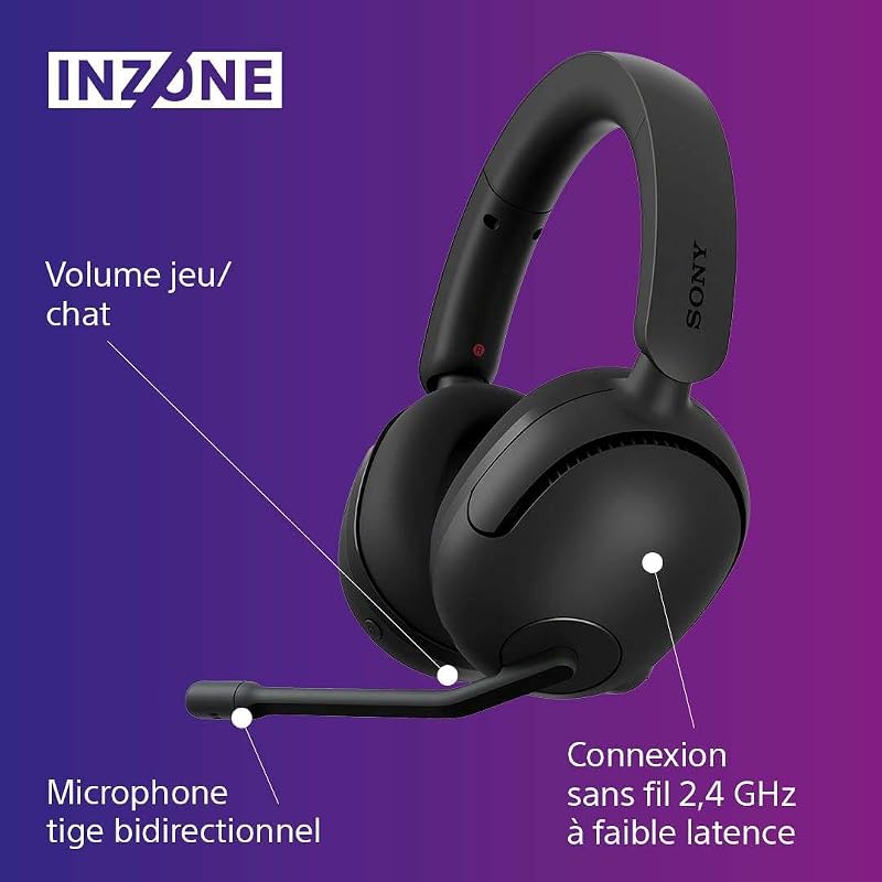INZONE H5 Casque Gaming sans Fil
