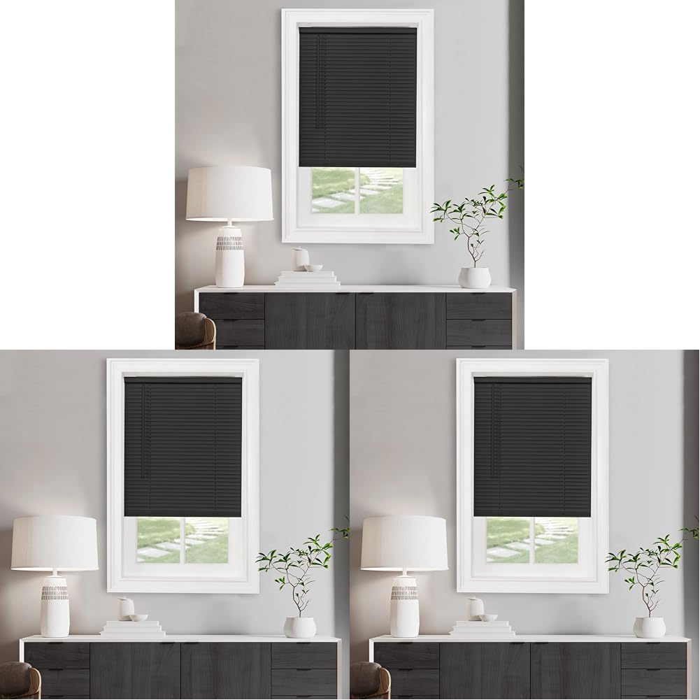 Cordless Light Filtering Mini Blind - 27 Inch