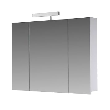 armoire salle de bain miroir 3 portes