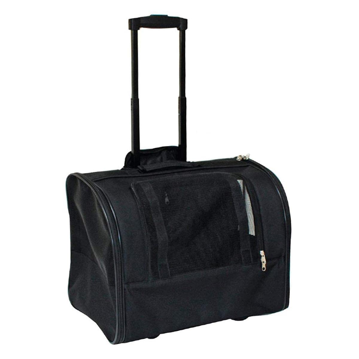 Croci Trolley Jolie 2 in 1 - Cat and Small Dog Carrier 44 x 33 x 28 cm - Dog, Cat or Rabbit Trolley Convertible Into Pet Carrier Bag