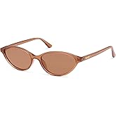 SOJOS Trendy Polarized Oval Sunglasses for Women Retro Chic 90s Shades Lightweight Sunnies SJ2656