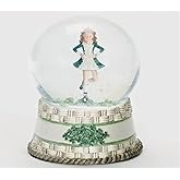 Roman Giftware Inc., Irish & Celtic Collection, 6.5" H Irish Dancer GLITTERDOME,Religious, Inspirational, Durable (3x3x6)