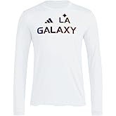 adidas Men's Los Angeles Galaxy Pre-Game Long Sleeve T-Shirt