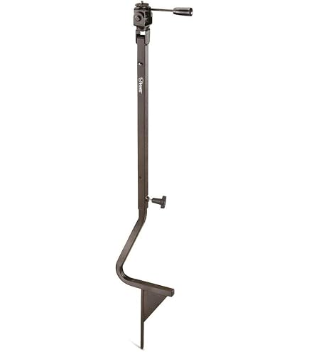 Game & Trail - Supporto Per Fotocamera Da Terra 3 In 1 In Alluminio, Rotazione 360°, Regolabile Da 40 A 80 Cm, Per Fototrappole E Pannelli Solari