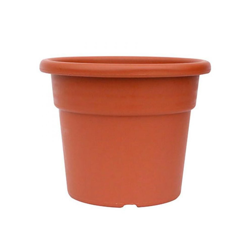Art Plast Cilindro Cylindrical Terracotta Pot Diameter 18 cm