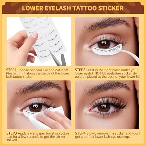Magnetic False Eyelashes, Natural Reusable Magnetic Eyelashes with Applicator, No Glue Needed QUEWEL Magnetic False Eyelashes Easy to Wear and Remove with Instructions (Style-B-1 Pair)