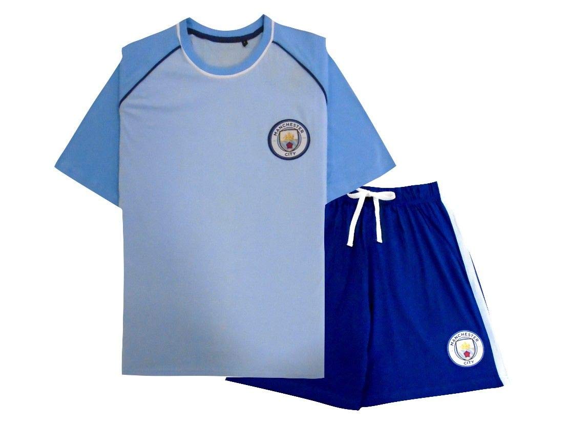 Manchester City Men's Football Pyjama - XXL Blue