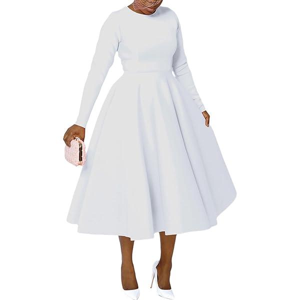 Evening Gown Slny Dresses Jcpenney Women Lace Maxi Dress Solid Color Spring  Summer Holiday Long Sleeve Ladies Dresses At Amazon Women's Clothing Store